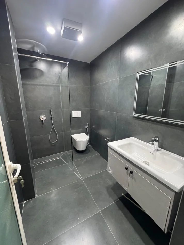 Tirane, jepet me qera apartament 1+1 Kati 6, 55 m² 650 € (Vasil Shanto)