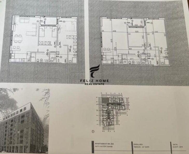 SHITET APARTAMENT 2+1 RRUGA E DIBRES 170.000 EURO