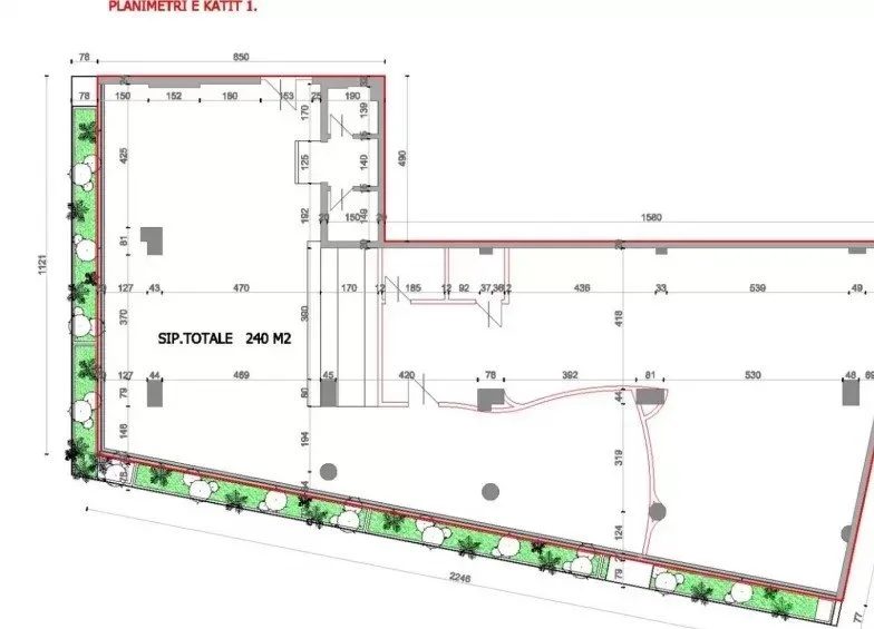 Tirane, shitet garazh | post parkimi Kati 0, 40 m² 35.000 € (Astir)