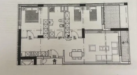SHITET APARTAMENT 2+1 KOPSHTI BOTANIK 220.000 EURO FH-76725