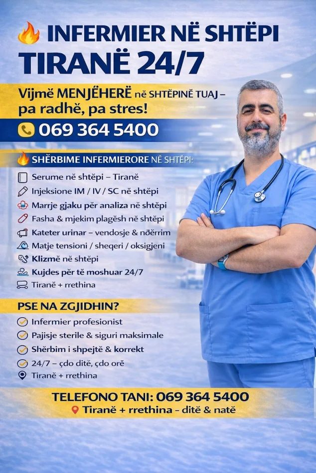 Tirane, ofroj Infermier infermier-ne-shtepi-tirane
