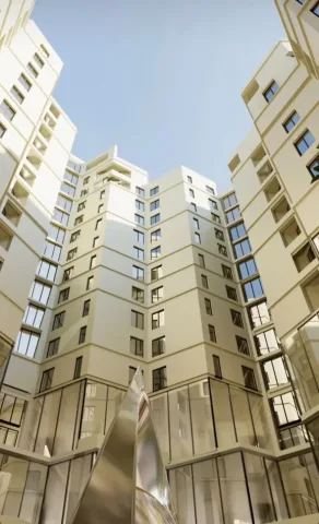 Tirane, shitet apartament 2+1 Kati 6, 152 m² 259.000 € (COLONNADE RESIDENCE)