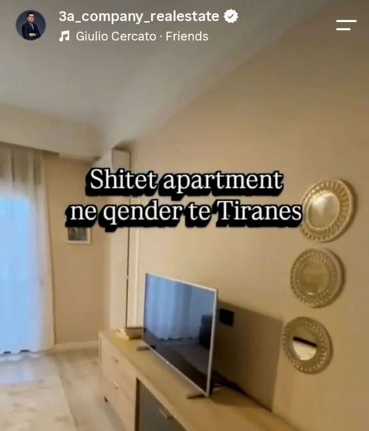 Tirane, shitet apartament 2+1+Ballkon Kati 7, 112 m² 350.000 € (ne qender te Tiranes, 9-kateshet)