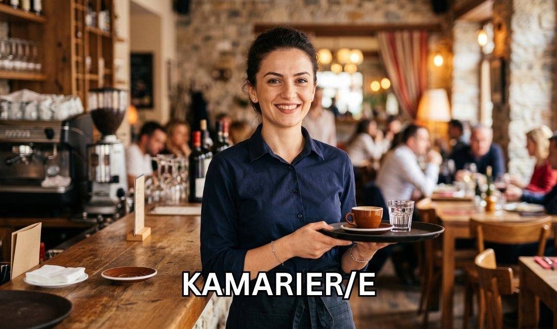 Kerkojme Kamarier/e - Turni i Paradites 07:00-15:00
