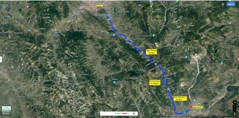 Tirane-Elbasan, Shitet, Tokë-Pemtore, me mundësi ndërtimi edhe shtëpi banimi, sip.7'400m², Cmimi 115'000 €, pranë autost