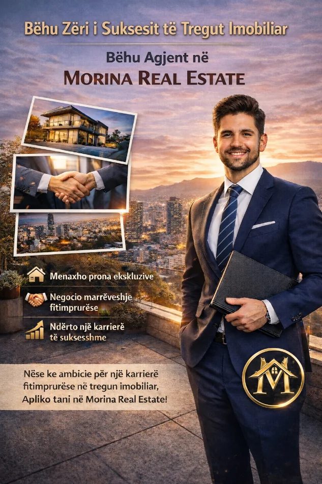 Tirane, ofrohet vend pune Agjent Imobiliar