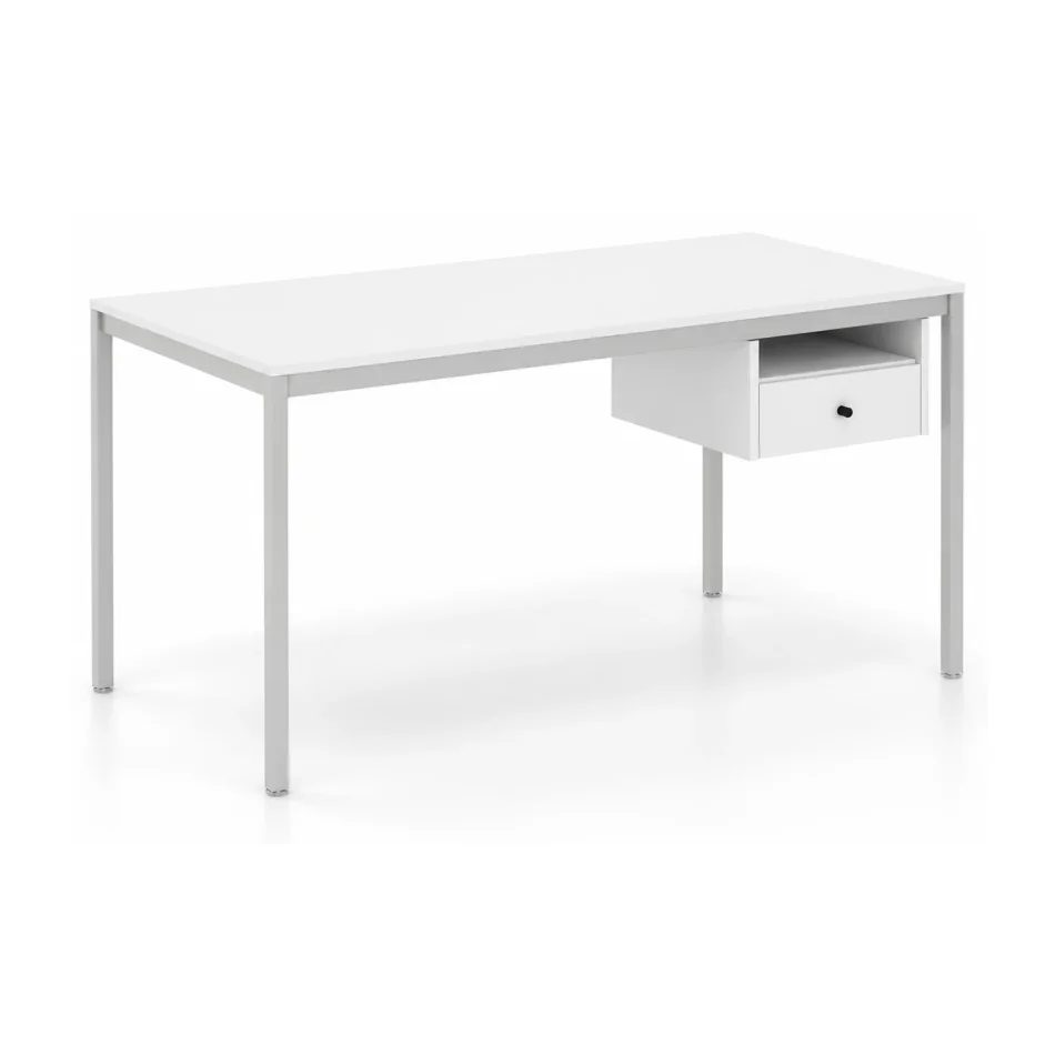 Tirane, shes Shes tavoline zyre (ose home office) marka Dromeas (120*60cm) ngjyre e bardhe 120 €