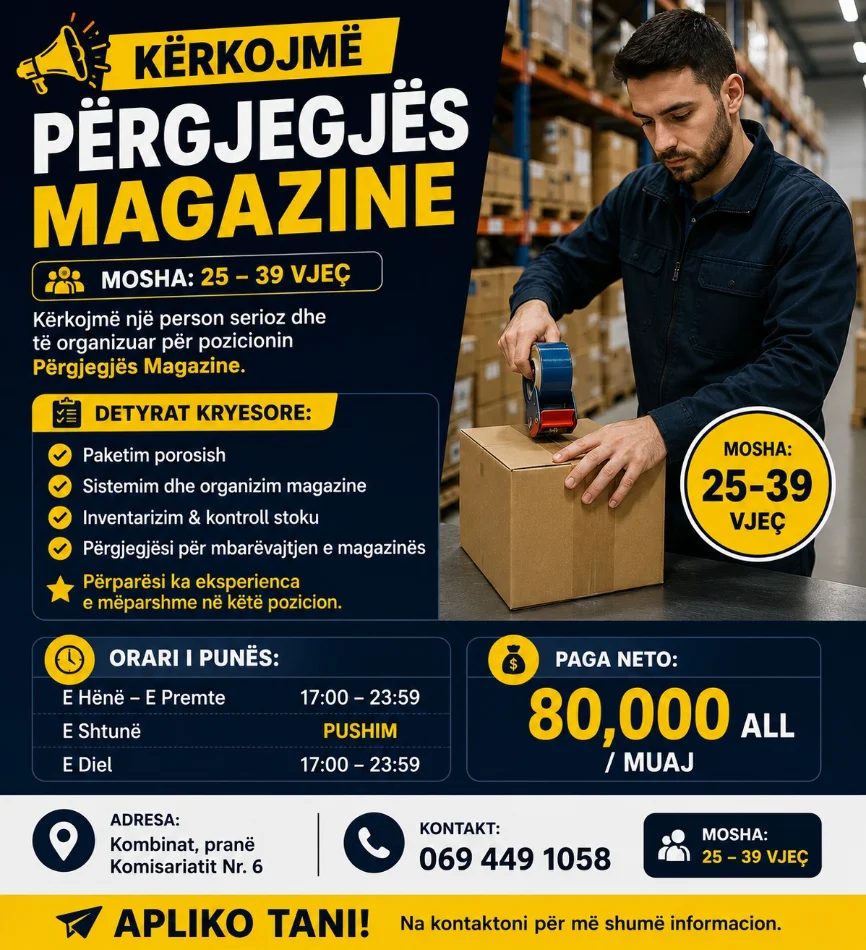 Online Farma kerkon Përgjegjës Magazine