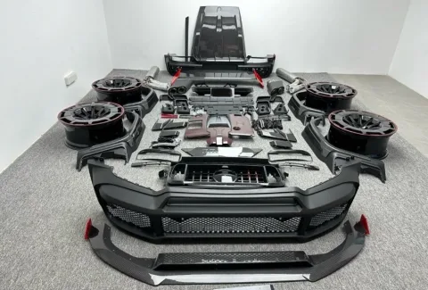 ✅KONVERTIME UPGRADE ORIGJINALE BRABUS MANSORY ABT URBAN KIT BODYKITE PJES CARBON PER MERCEDES BENZ G CLASS S CLASS LAMBO