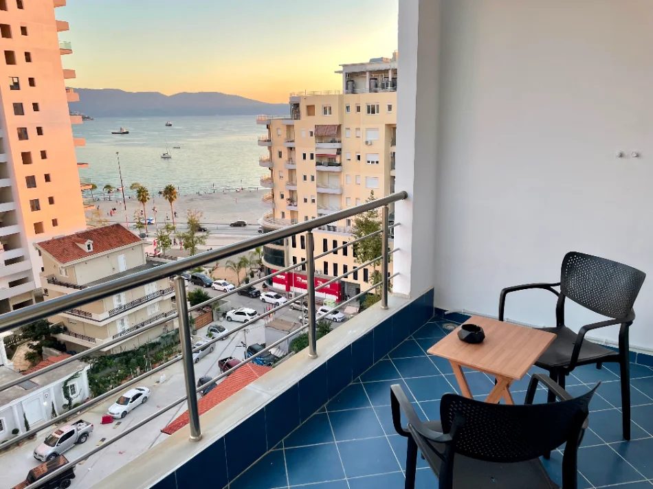 Vlore - Lungomare, apartament+verande/Penthouse