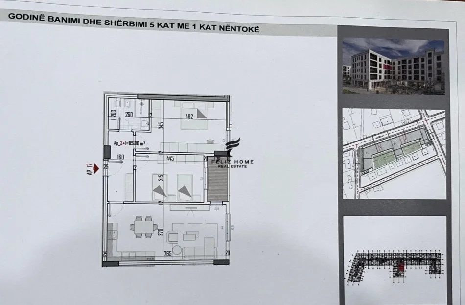 Tirane, shitet apartament 2+1+Ballkon Kati 3, 101 m² 78.000 € (KAMEZ)