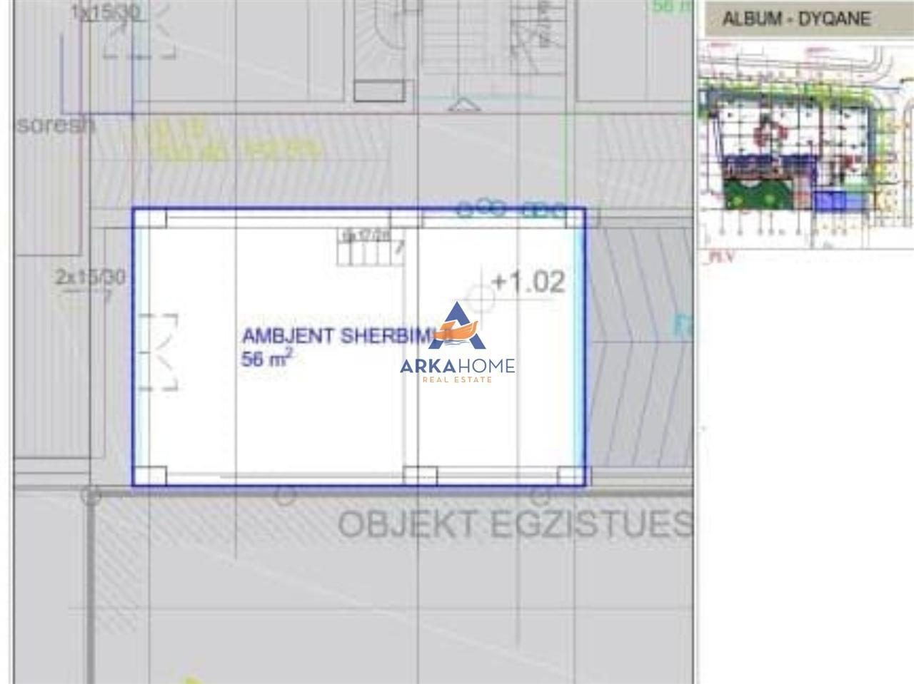 SHITET AMBIENT BIZNESI 64M2 "ALI DEMI,AFËR XHANGOLLIT" 225.4