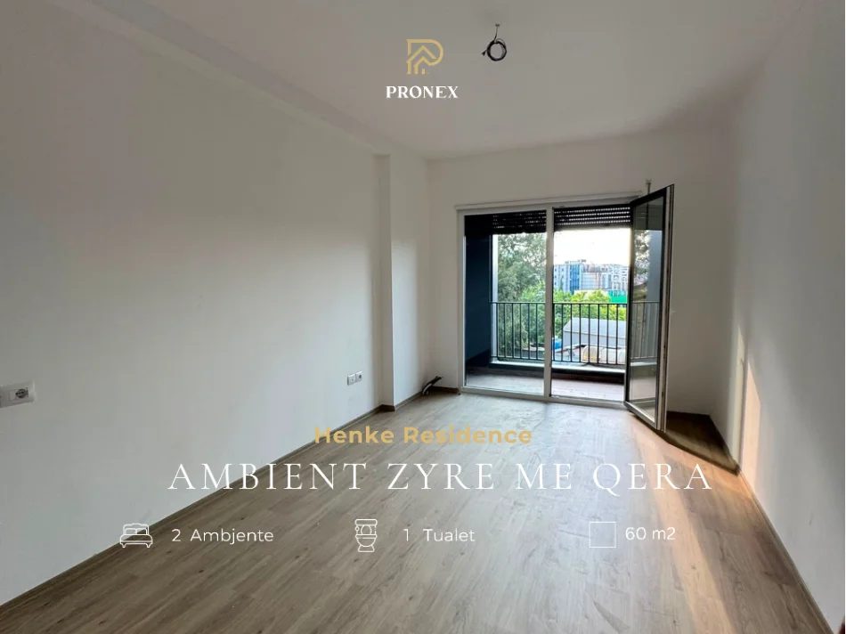 Tirane, jepet me qera zyre Kati 3, 60 m² 500 € (Henke Residence)