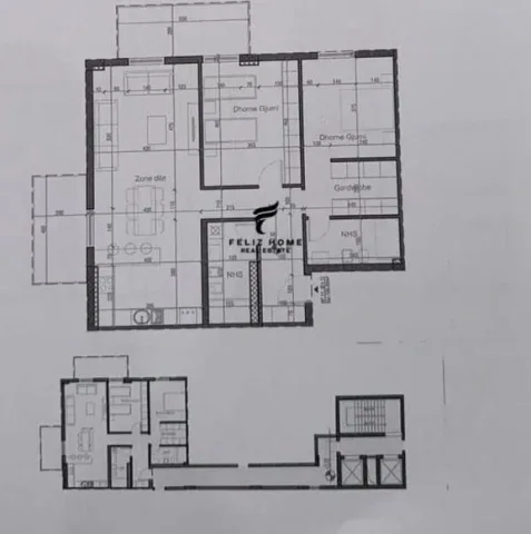 Tirane, shitet apartament 2+1+Ballkon Kati 2, 147 m² 166.500 € (SAUK)