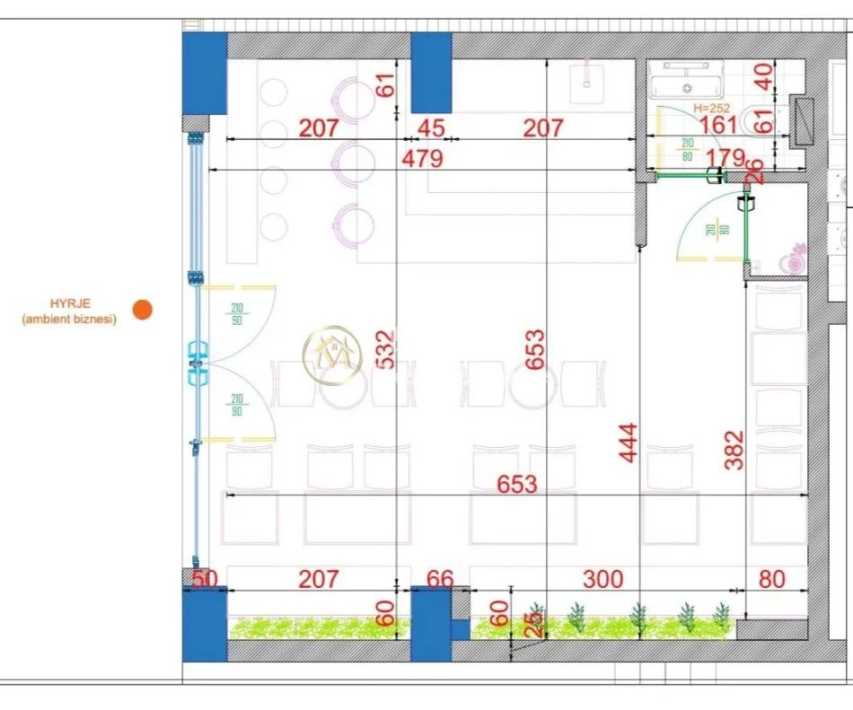 Tirane, shitet ambjent biznesi Kati 0, 176.750 € (Rruga e Barrikadave)