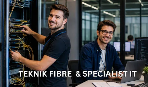 🌐 Kerkohen Teknik Fibre & Specialist IT – Bashkohu me Ekipin!