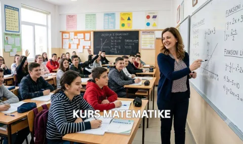 📐 Zbulo Fuqine e Matematikes – Kurse Profesionale per Rezultate me te Mira