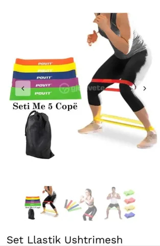 Set llastikesh 5 cope per ushtrime vetem 990 leke