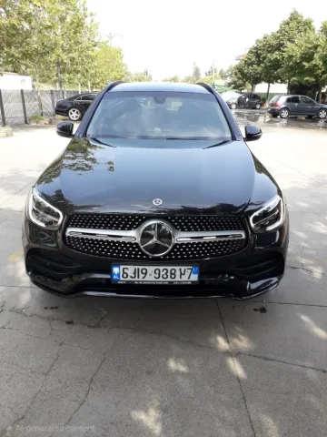 Tirane, shes makine Mercedes-Benz GLC-Class AMG LOOK 2019 Nafte, gri e erret automatik Kondicioner 123.000 km 27.500 €