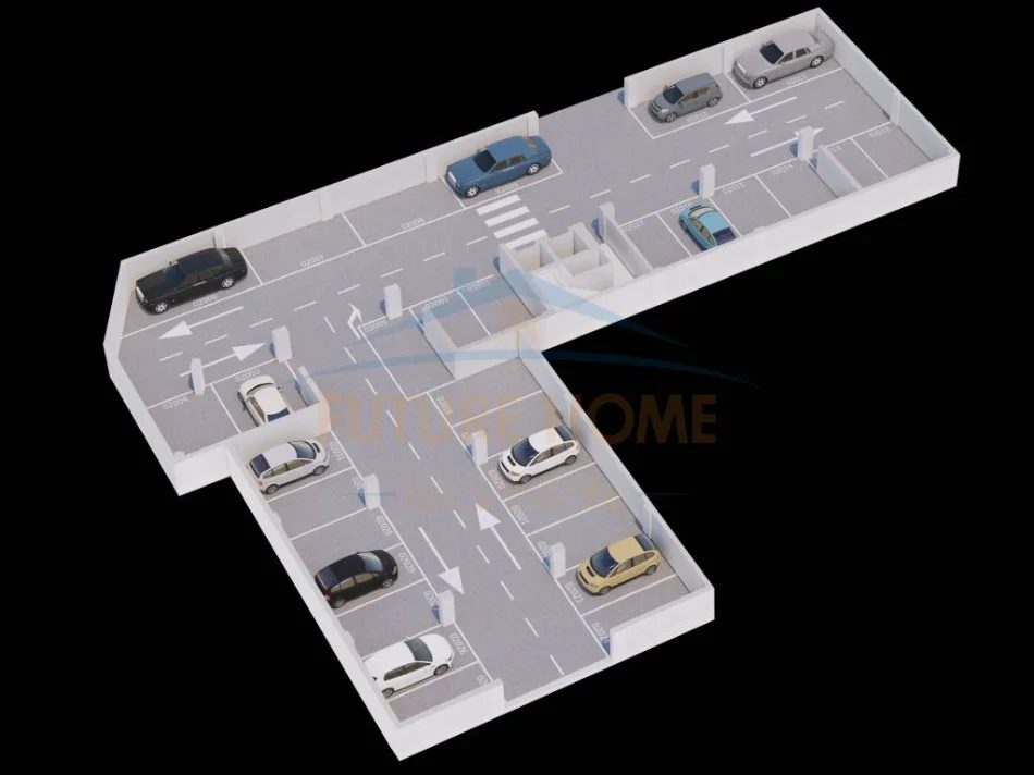 Shiten 2 garazh | post parkimi Kati -2, 44 m² 40.000 € secili. (LAKE VIEW)