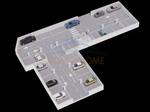 Shiten 2 garazh | post parkimi Kati -2, 44 m² 40.000 € secili. (LAKE VIEW)