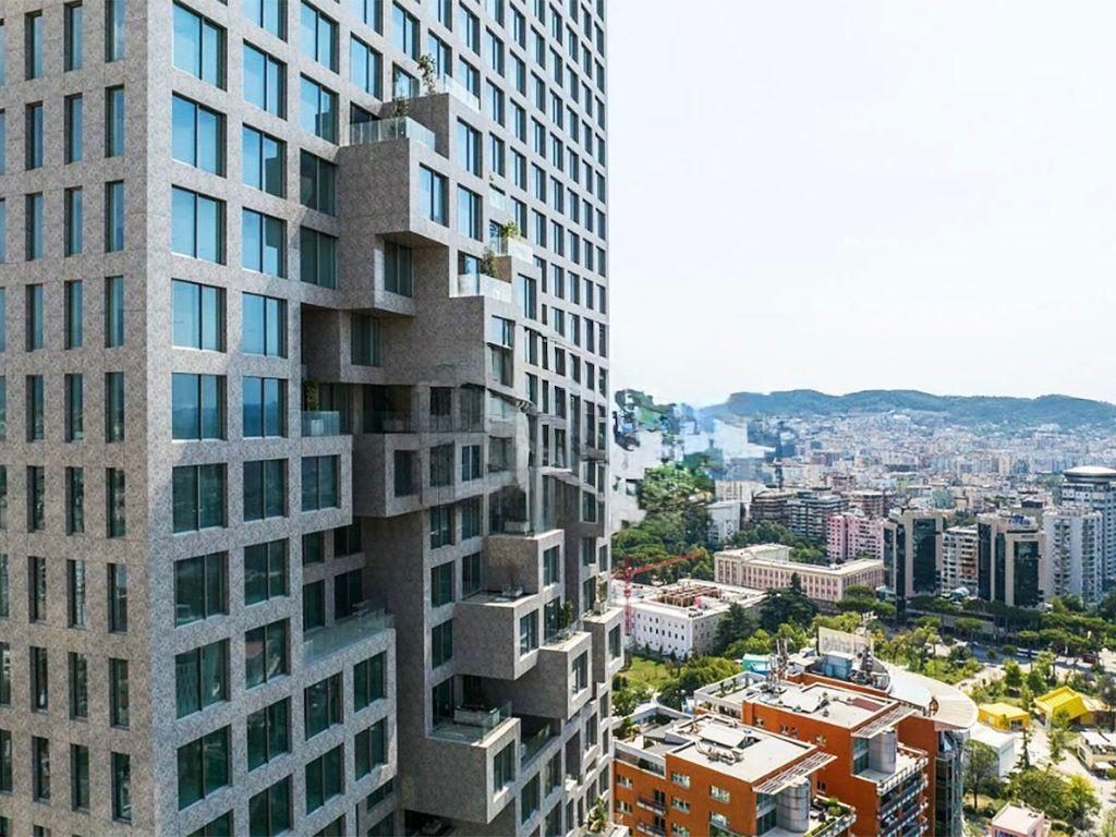 🏙️ Shitet Apartament 3+1+2 në Downtown One – Tiranë ✨