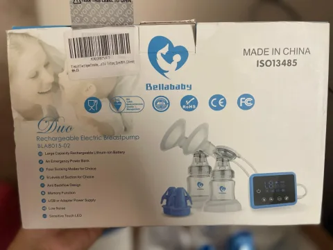Pompë gjiri dyshe me kabull Bellababy Duo