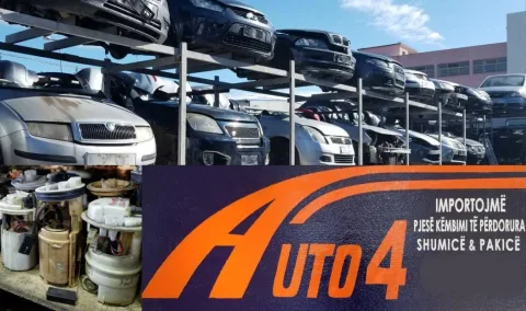 🔧 Auto 4 Durres – Pika me e madhe per pjese kembimi te perdorura