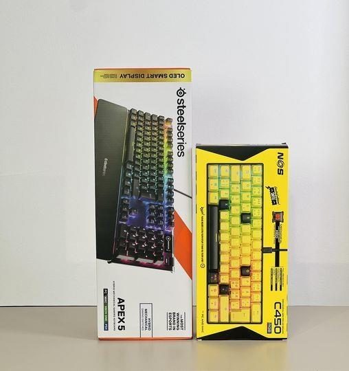 SteelSeries Apex 5 Hybrid Mechanical Gaming Keyboard