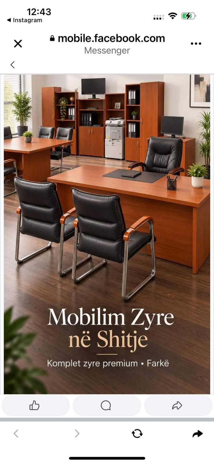 Shitet set zyre karige rafte tavolina