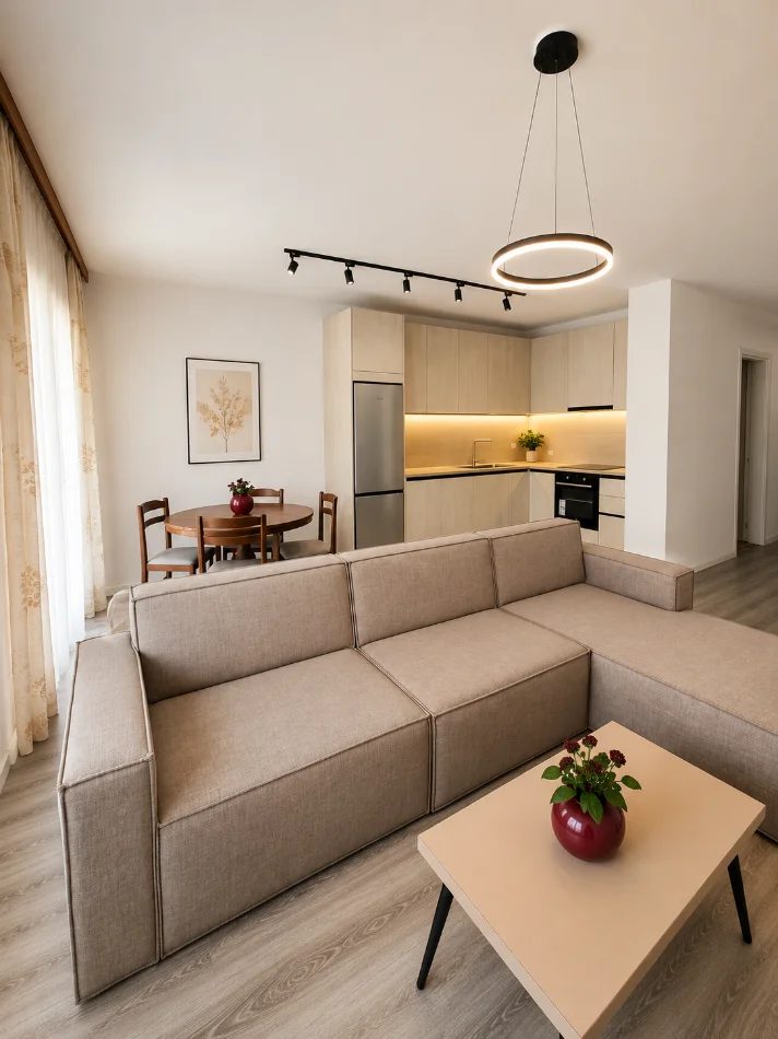 🌟 Jepet me qera apartament 2+1+2+1BLK Kati 7, 125m² 800 Euro