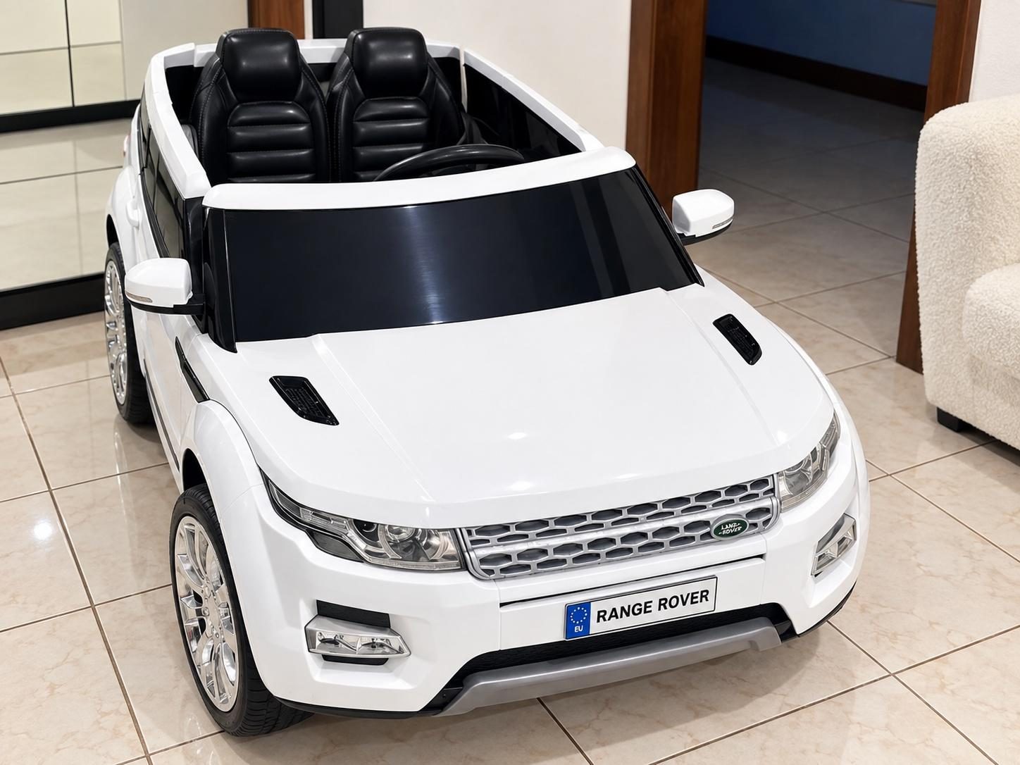 Makinë Elektrike për Fëmijë – Range Rover e Bardhë