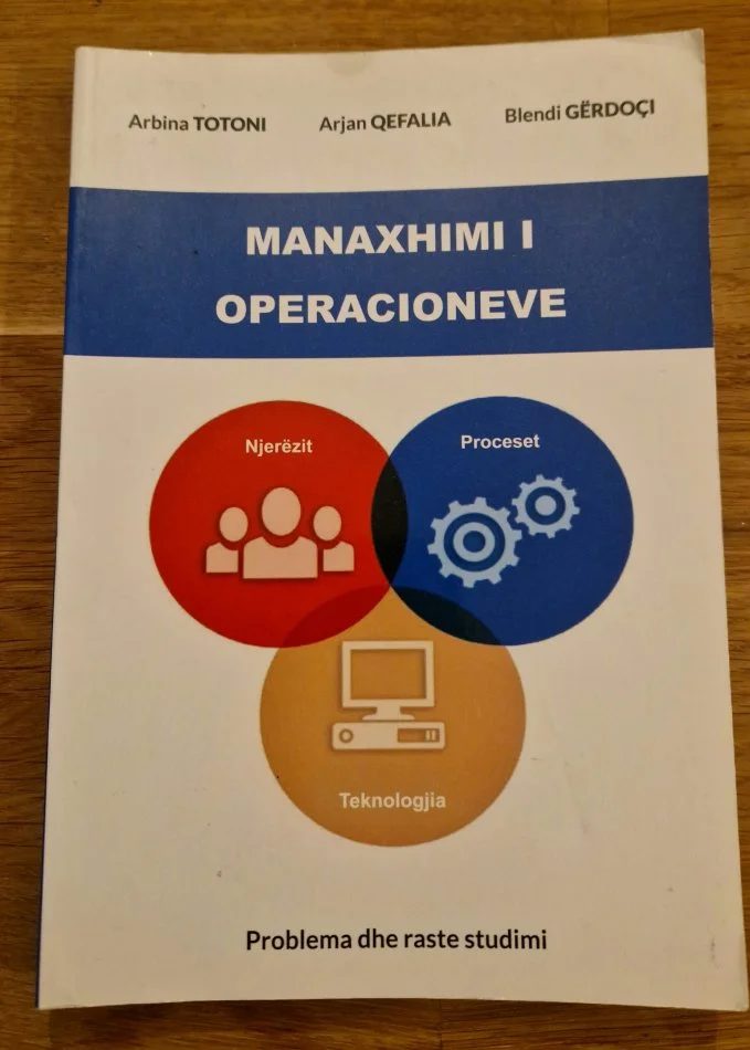 Tirane, shes Shitet libër: “Manaxhimi i Operacioneve”