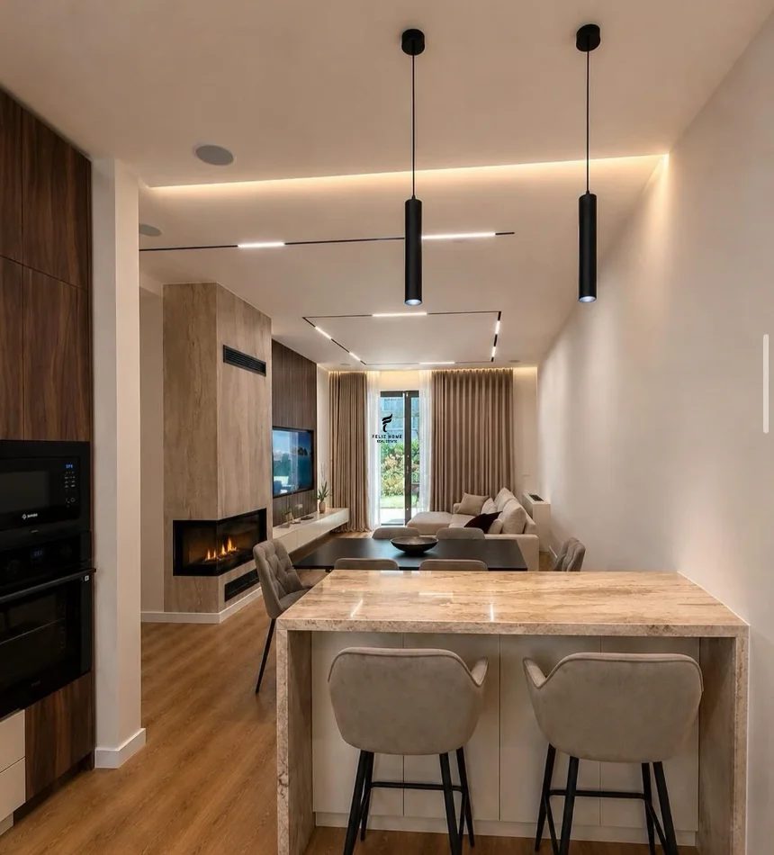 Tirane, jepet me qera apartament 2+1 Kati 0, 120 m² 2.200 € (LIQENI I THATE)