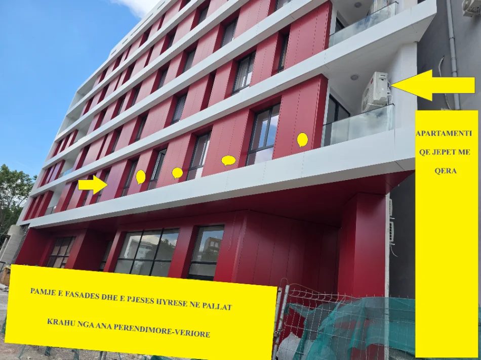 Tirane,Qera Ambjent/Apart kat 2,pallat ri 8-kat,sip80m², qera 65'000Leke/muaj,rr Omer Nishani e Ferit Xhajko,Faramci 10 