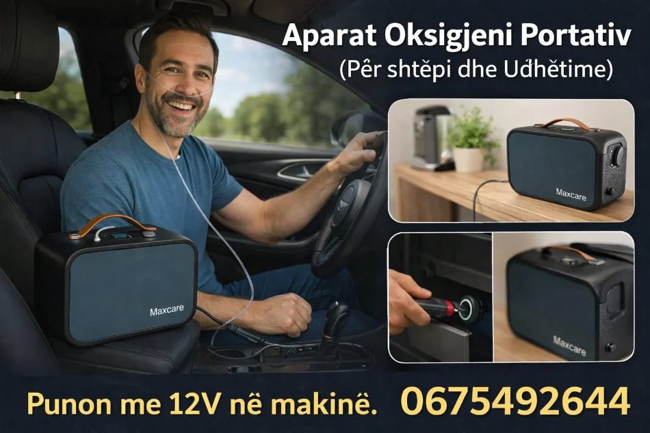 Tirane, shes pajisje mjekesore Aparat Oksigjeni Portativ per Levizje 690 €