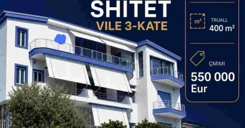 Dhermi Fshat, Shitet Vile 3-Kate, Pamje nga Deti