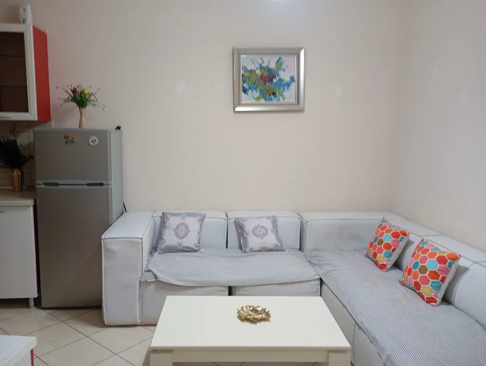 !Tirane Jepet me qira ditore apartament 1+1 Fresk