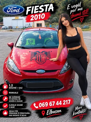 Ford fiesta 1.2 benzin gas ⛽ 2010 ⭐