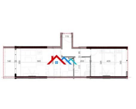 Shengjin, shitet apartament 1+1+Ballkon Kati 3, 69 m² 83.000 € (SHENGJIN,LEZHE)
