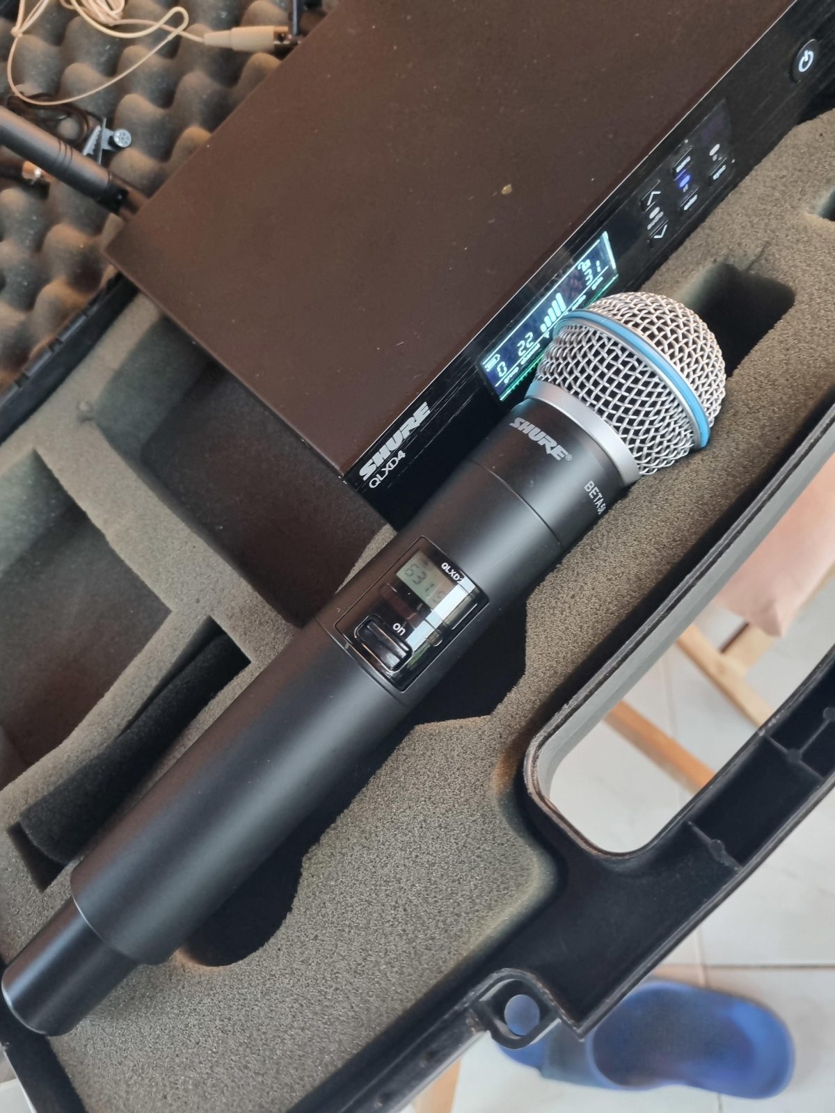 Set mikrofon Wireless dhe me kabell