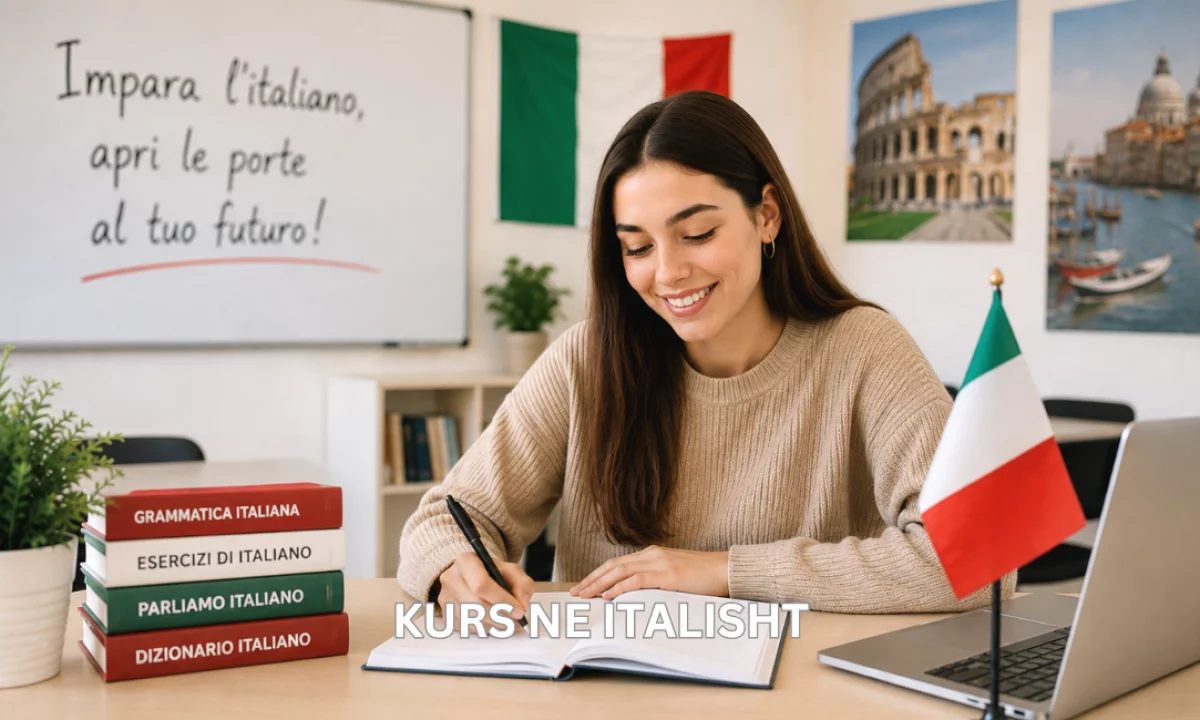 Kurs Italisht ne Tirane – Nivelet A1.1 & A1.2 | GlowRise Academy