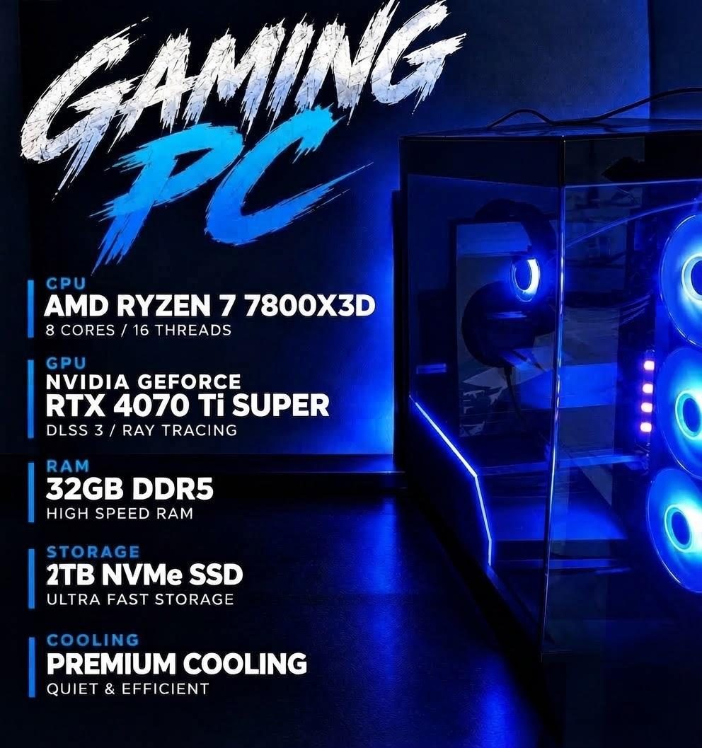 High-End Gaming PC + 240Hz Monitor | PC Shitet Edhe Veçmas