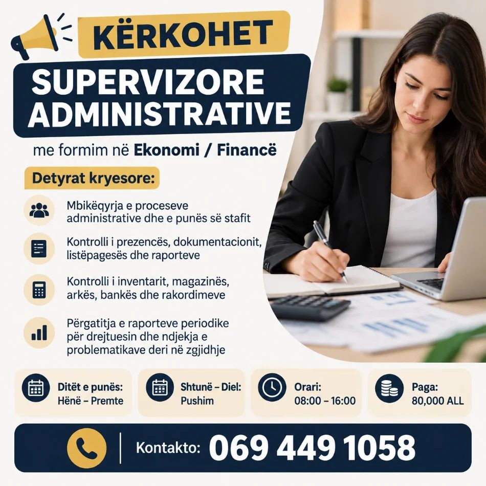 Supervizore Administrative