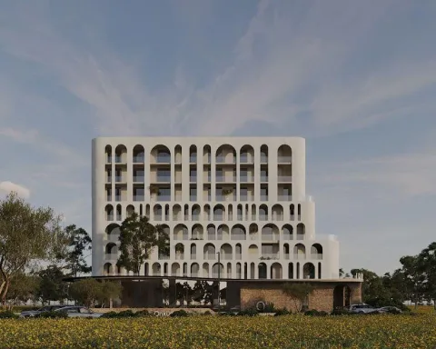 Vlore, shitet apartament 3+1 Kati 6, 155 m² 386.515 €