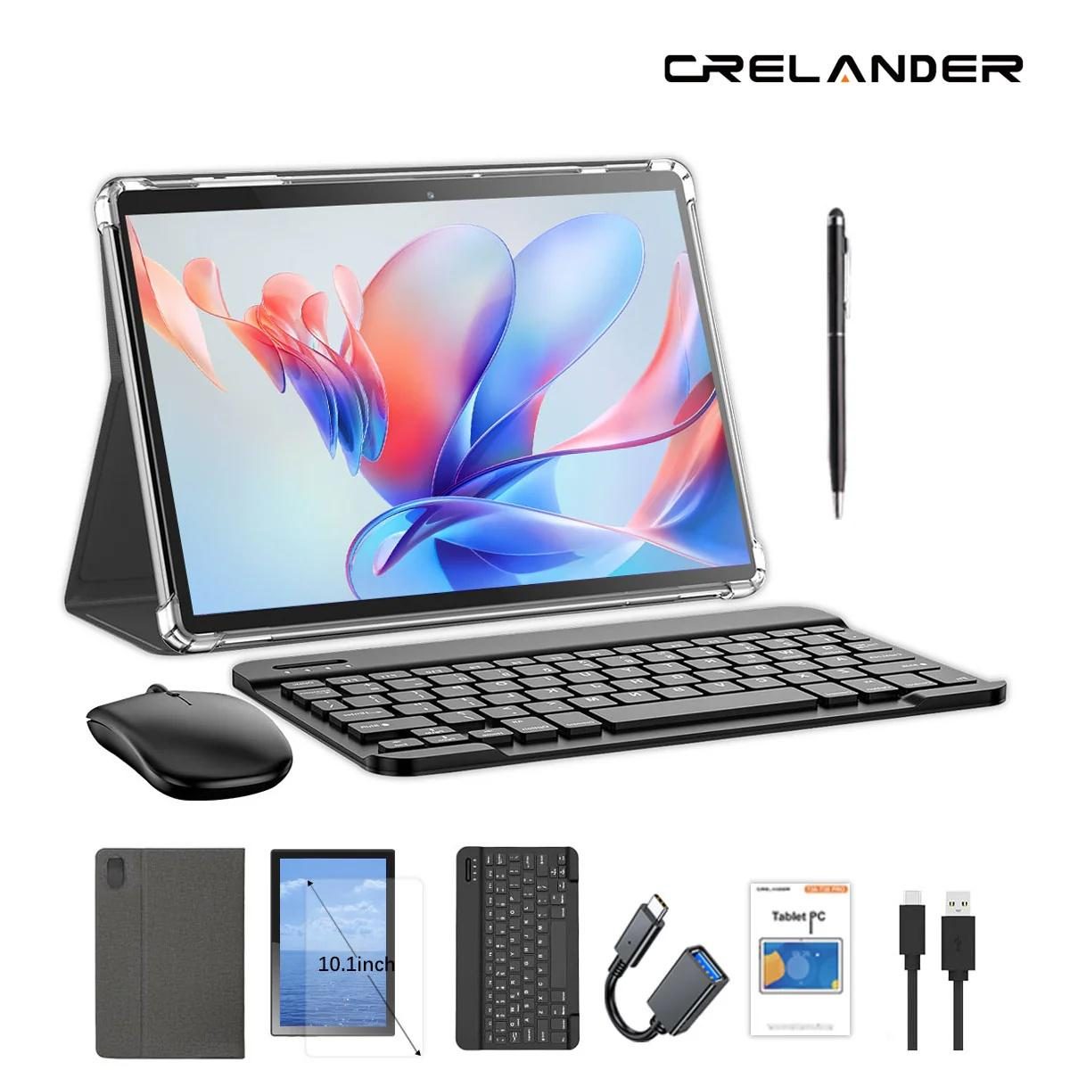 Tablet Crelander me Maus Tastierë Laps - Ram 12gb - 128Gb