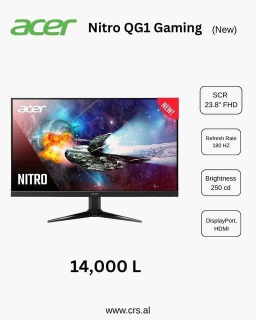 ACER NITRO QG1 GAMING MONITOR