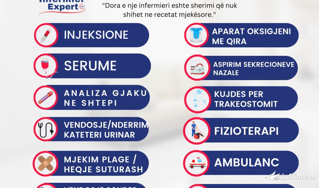 infermier ne shtepi