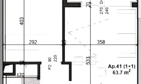 🏢Zogu i Zi,tek Rezidenca “Soho Towers” shitet apartament 1+1, 17,200,000Leke