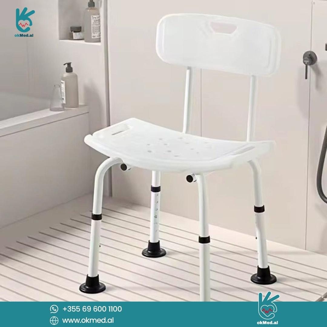 🚿 Karrige për dush prej alumini (E re)